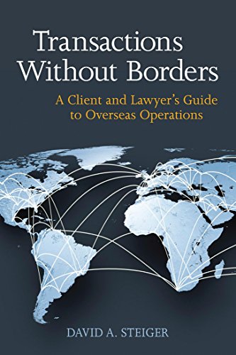 Imagen de archivo de Transactions Without Borders: A Client and Lawyers Guide to Overseas Operations a la venta por Michael Lyons