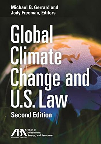 Stock image for Global Climate Change and U.S. Law for sale by Irish Booksellers