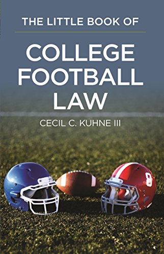 Stock image for The Little Book of College Football Law for sale by SecondSale