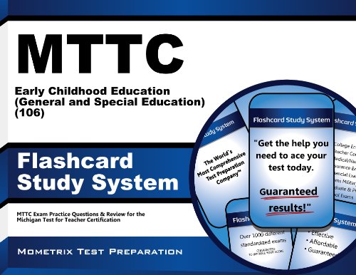 9781627337946: Mttc Early Childhood Education (General and Special Education) (106) Test Flashcard Study System: Mttc Exam Practice Questions & Review for the Michig