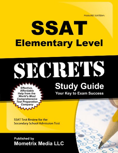 9781627339278: SSAT Elementary Level Secrets: Ssat Test Review for the Secondary School Admission Test