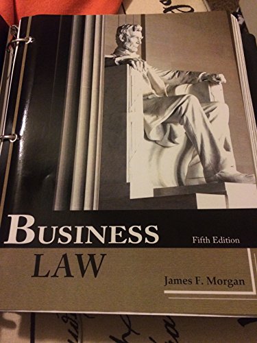 Stock image for Business Law: Fifth Edition for sale by James Lasseter, Jr
