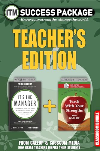 Stock image for Gallup It's the Manager: Teacher's Edition Success Package (Itm Success Package) for sale by PAPER CAVALIER UK