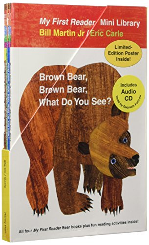 Imagen de archivo de My First Reader Mini Library (Brown Bear, What Do You See?/Polar Bear, What Do You Hear?/Panda Bear, What Do You See?/Baby Bear, What Do You See?) a la venta por BookOutlet