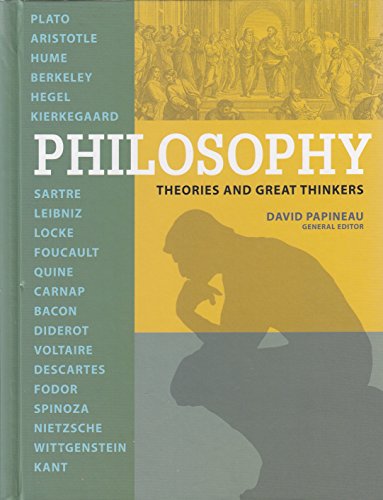 Beispielbild fr Philosophy - Theories and Great Thinkers zum Verkauf von ThriftBooks-Dallas