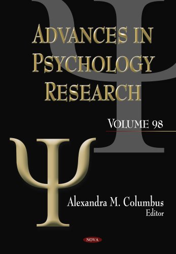 Imagen de archivo de Advances in Psychology Research a la venta por PBShop.store US