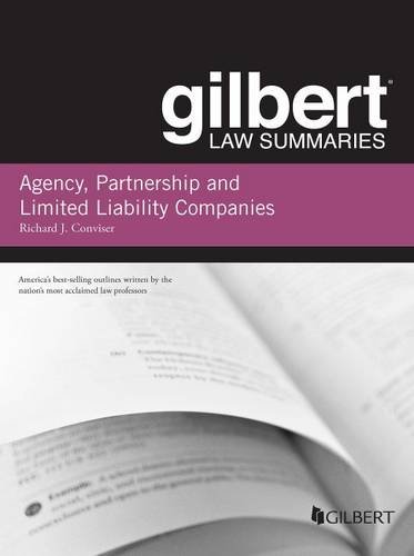 Imagen de archivo de Gilbert Law Summary on Agency, Partnership and LLCs (Gilbert Law Summaries) a la venta por HPB-Red