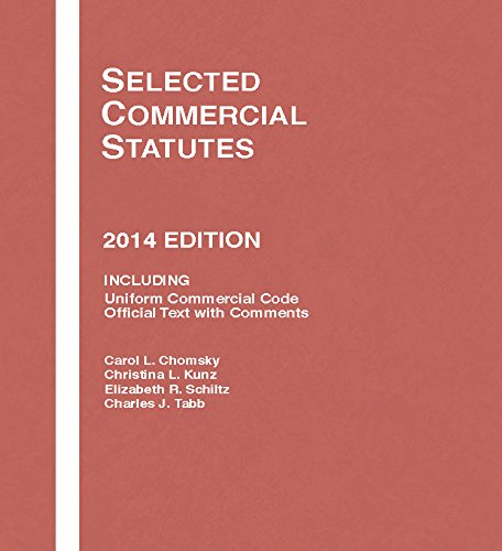 Beispielbild fr Selected Commercial Statutes, 2014 (Selected Statutes) zum Verkauf von HPB-Red