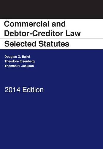 9781628100587: Commercial and Debtor-Creditor Law Selected Statutes