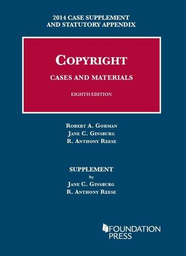 Beispielbild fr Copyright: 0 (University Casebook Series) zum Verkauf von Books From California