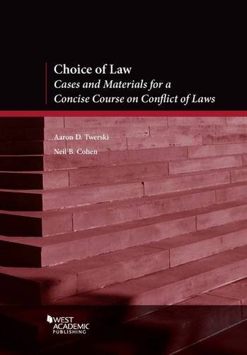 Stock image for Choice of Law (Coursebook) for sale by BooksRun