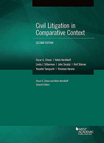 Stock image for Civil Litigation in Comparative Context (American Casebook Series) for sale by BooksRun