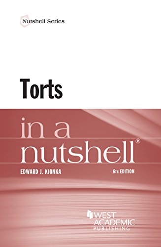 9781628105513: Torts in a Nutshell (Nutshells)