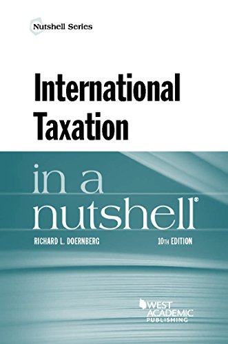 Imagen de archivo de International Taxation in a Nutshell (Nutshells) a la venta por Jenson Books Inc