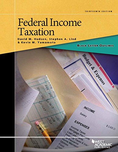 Stock image for Black Letter Outline on Federal Income Taxation (Black Letter Outlines) for sale by Best and Fastest Books