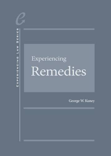 Beispielbild fr Experiencing Remedies (Experiencing Law Series) zum Verkauf von BooksRun