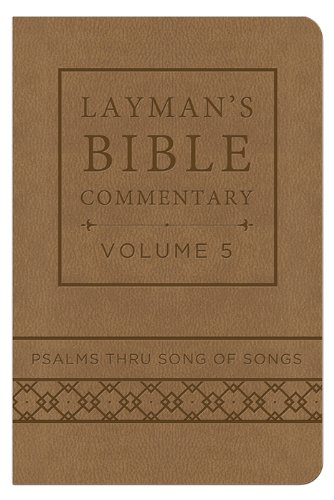 Beispielbild fr Layman's Bible Commentary Vol. 5 (Deluxe Handy Size): Psalms thru Song of Songs (Volume 5) zum Verkauf von Wonder Book