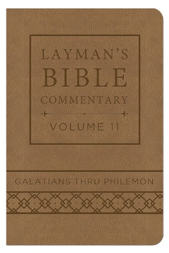 Imagen de archivo de Layman's Bible Commentary Vol. 11 (Deluxe Handy Size): Galatians thru Philemon (Volume 11) a la venta por Wonder Book