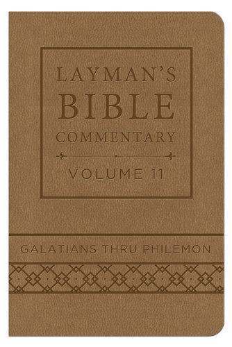 Stock image for Layman's Bible Commentary Vol. 11 (Deluxe Handy Size): Galatians thru Philemon (Volume 11) for sale by Wonder Book