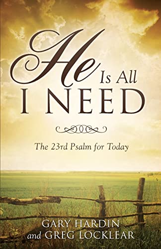 Stock image for He Is All I Need for sale by TextbookRush