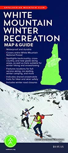 9781628421170: White Mountain Winter Recreation Map & Guide