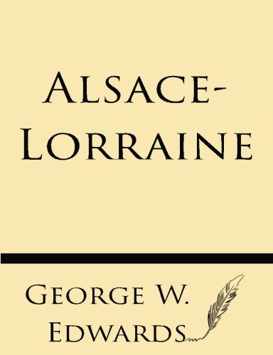 Imagen de archivo de Alsace-Lorraine a la venta por SecondSale