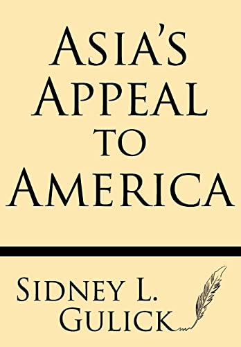 Stock image for Asia's Appeal to America for sale by THE SAINT BOOKSTORE