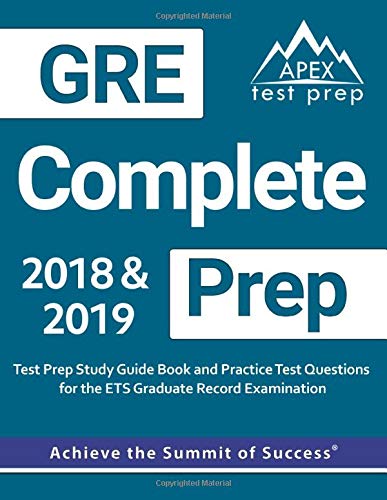 Imagen de archivo de GRE Complete Prep: GRE Prep 2018 & 2019 Test Prep Study Guide Book & Practice Test Questions for the ETS Graduate Record Examination a la venta por SecondSale