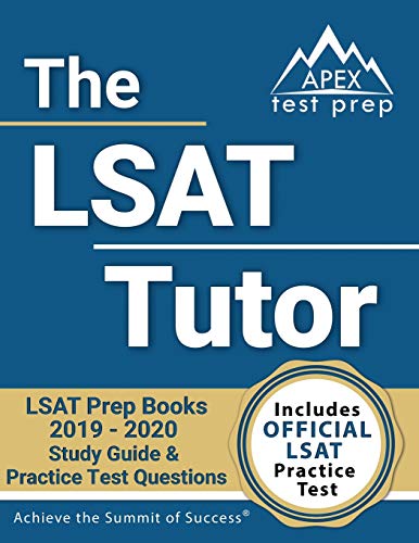 Beispielbild fr The LSAT Tutor: LSAT Prep Books 2019-2020: Includes Official LSAT Practice Test zum Verkauf von BooksRun