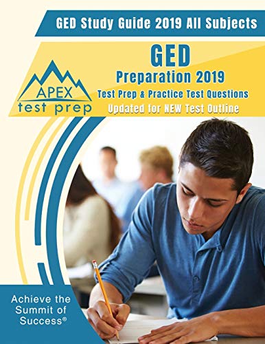 Stock image for GED Study Guide 2019 All Subjects: GED Preparation 2019 Test Prep & Practice Test Questions (Updated for NEW Test Outline) for sale by ThriftBooks-Dallas