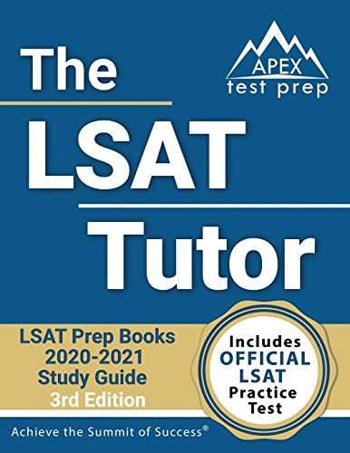 Stock image for The LSAT Tutor: LSAT Prep Books 2020-2021 Study Guide and Official Practice Test: [3rd Edition] for sale by St Vincent de Paul of Lane County