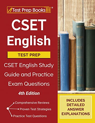 9781628458947: CSET English Test Prep: CSET English Study Guide and Practice Exam Questions [4th Edition]