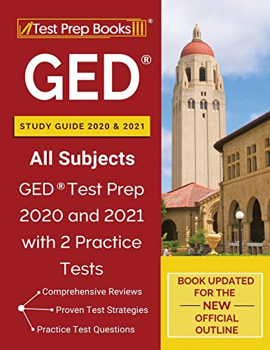 Beispielbild fr GED Study Guide 2020 and 2021 All Subjects: GED Test Prep 2020 and 2021 with 2 Practice Tests [Book Updated for the New Official Outline] zum Verkauf von PlumCircle