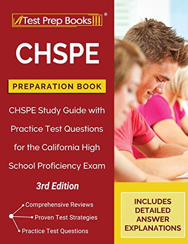 Immagine dell'editore per CHSPE Preparation Book: CHSPE Study Guide with Practice Test Questions for the California High School Proficiency Exam [3rd Edition] venduto da ThriftBooks-Dallas