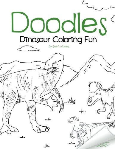 Beispielbild fr Doodles Dinosaur Coloring Fun (Doodles Coloring Fun) zum Verkauf von Half Price Books Inc.