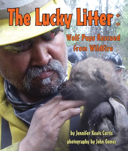 Stock image for Lucky Litter, The: Wolf Pups Rescued from Wildfire (Arbordale Collection) for sale by SecondSale