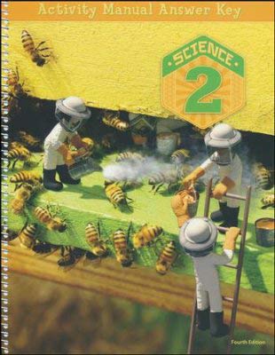 9781628562774: Science 2 Activity Manual Answer Key 4th Edition