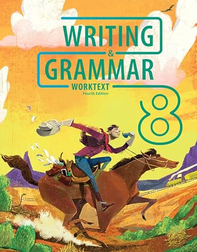 Stock image for 4th Edition BJU Writing & Grammar 8 Worktext 523092 for sale by HPB-Red