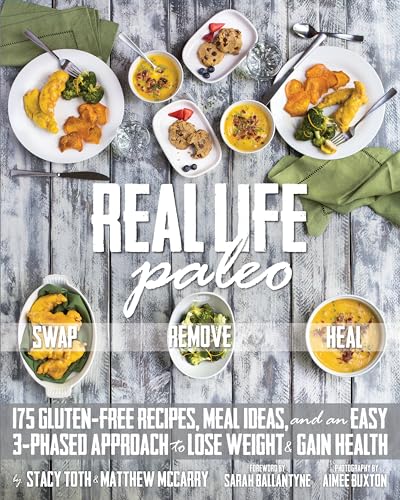 Beispielbild fr Real Life Paleo: 175 Gluten-Free Recipes, Meal Ideas, and an Easy 3-Phased Approach to Lose Weight & Gain Health zum Verkauf von SecondSale