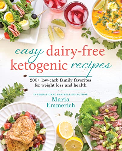 Beispielbild fr Easy Dairy-Free Keto: 200+ Low-Carb Family Favorites for Weight Loss and Health zum Verkauf von WorldofBooks
