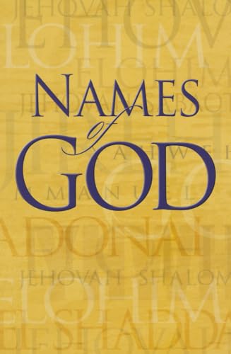 Beispielbild fr Names of God zum Verkauf von ThriftBooks-Atlanta