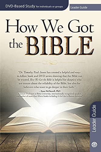 Imagen de archivo de How We Got the Bible Leader Guide (DVD Small Group) a la venta por BooksRun