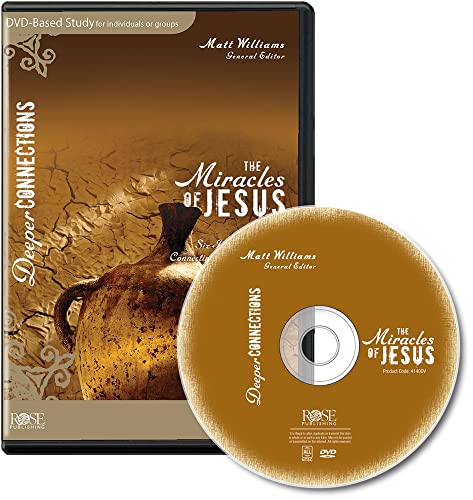 Beispielbild fr The Miracles Of Jesus 6-Session DVD Bible Study - Deeper Connections Series (Deeper Connections DVD) zum Verkauf von Save With Sam