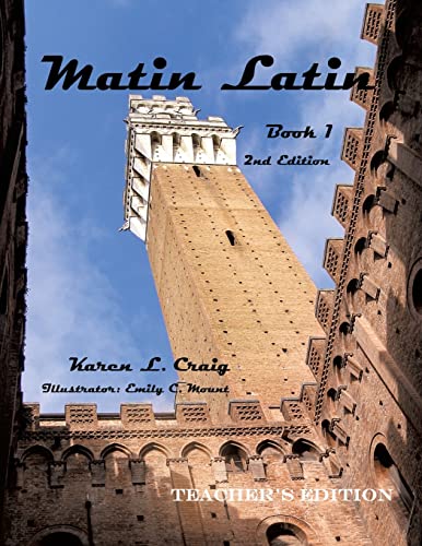 Stock image for Matin Latin Book 1, 2nd Ed, Teacher for sale by HPB-Red