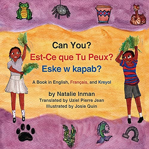 Stock image for Can You? (Creole, English, French and Multilingual Edition) for sale by HPB Inc.