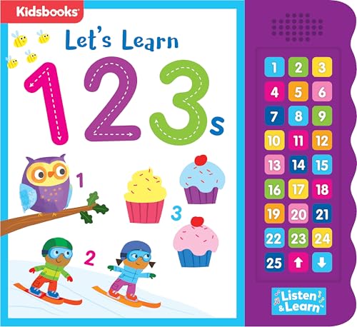 9781628854909: 27-button Sound Book Let's Learn 123s