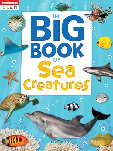 

The Big Book of Sea Creatures-Fascinating Facts plus Awesome Activities, Including Word Searches, Mazes, and Search Find Puzzles (Big Books)