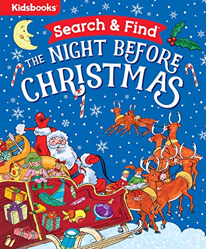 Imagen de archivo de Search Find: The Night Before Christmas-Join Elves Jingle and Belle in this Special Edition of the Classic Poem by Clement C. Moore, Featuring Fun Search Find Scenes Throughout! a la venta por Zoom Books Company