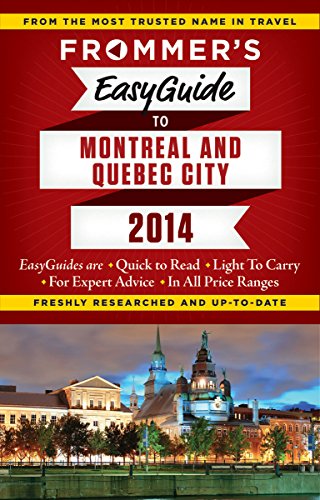 Beispielbild fr Frommer's EasyGuide to Montreal and Quebec City 2014 (Easy Guides) zum Verkauf von SecondSale