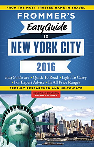 Stock image for Frommer's EasyGuide to New York City 2016 for sale by SecondSale